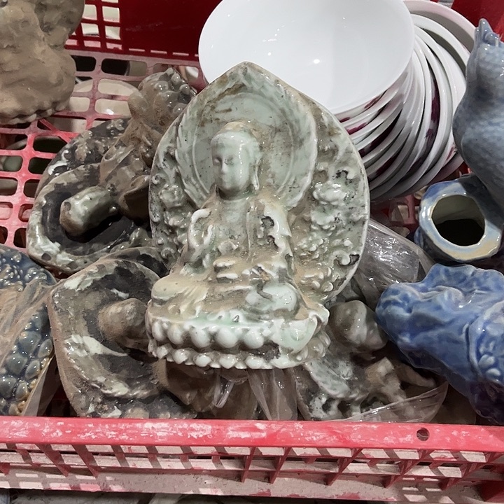 摆件陶景德镇陶瓷瓷厂