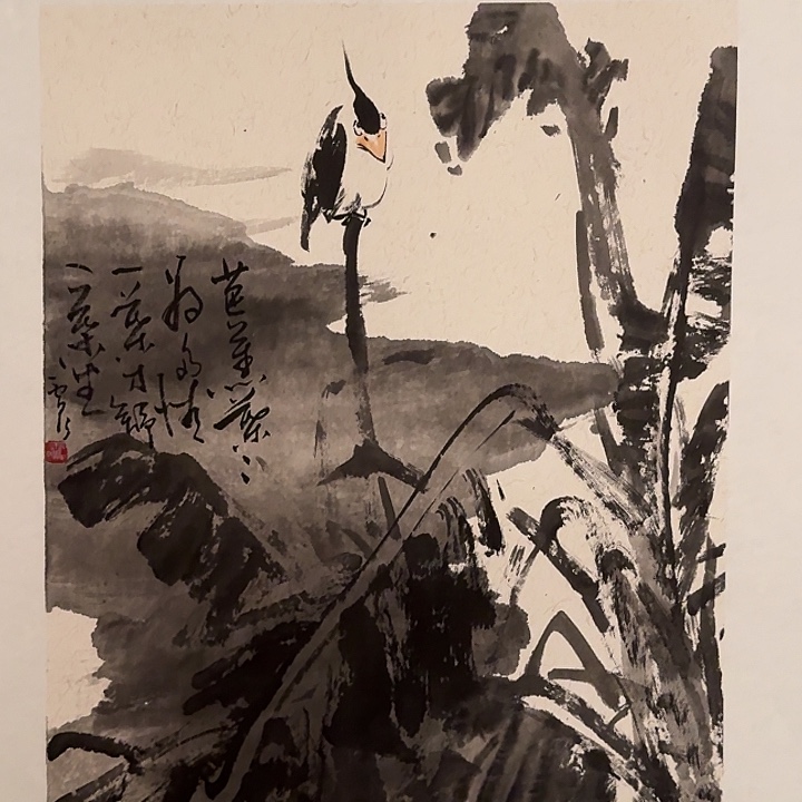 国画雷公老师作品画作