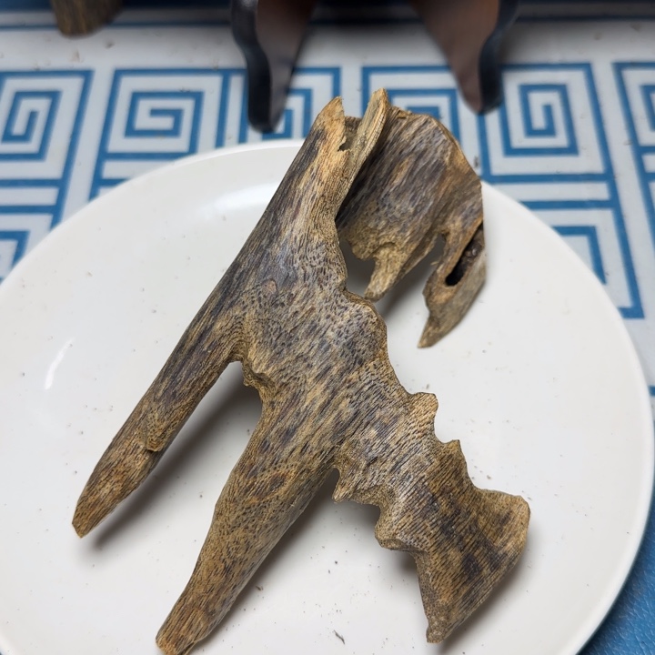 木质绿奇陆河虫漏54克