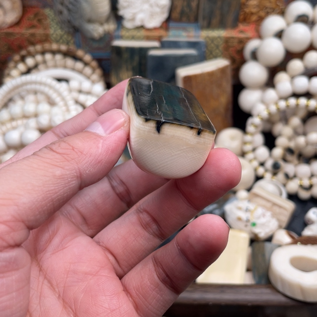 棒***油猛犸象牙手串/手链/手镯