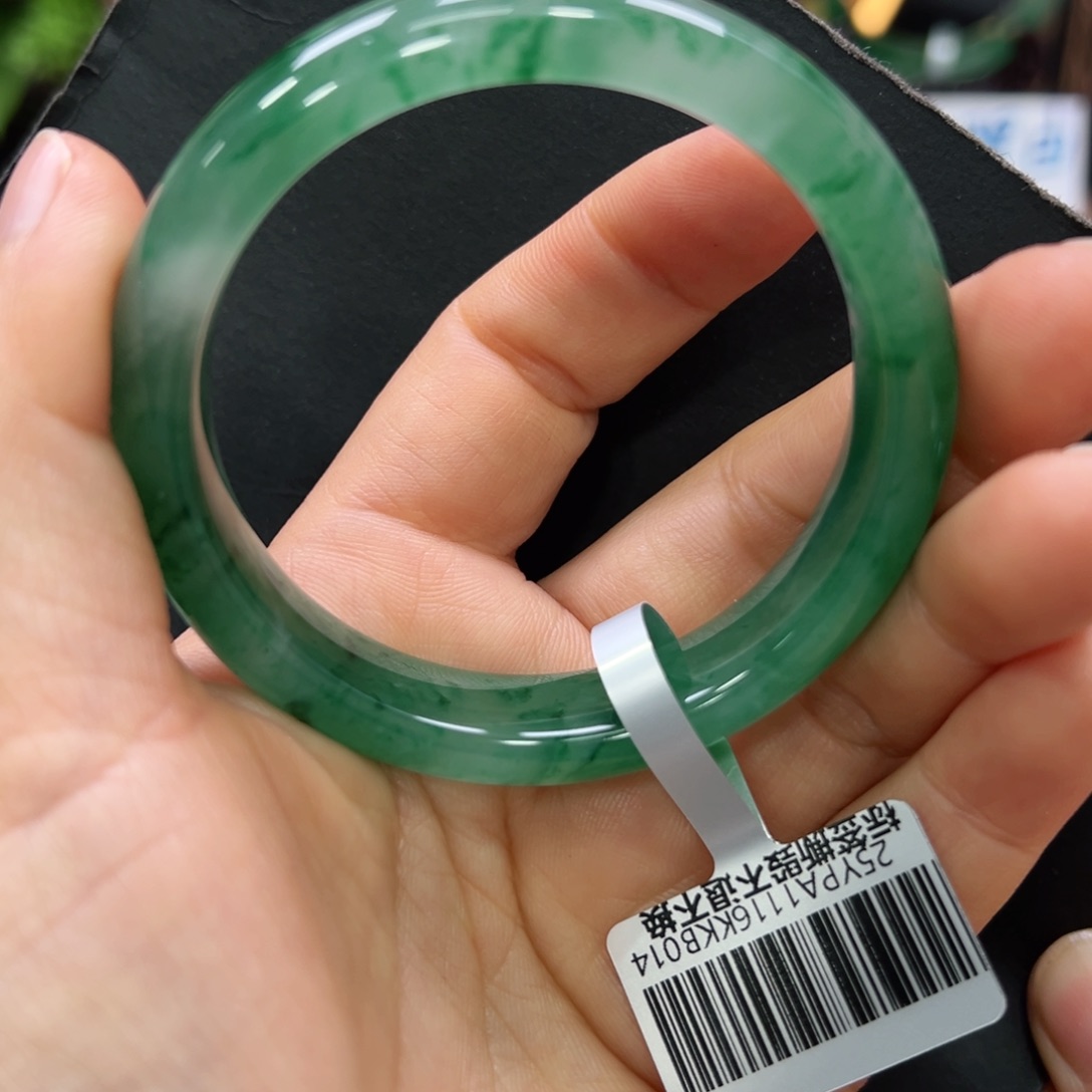 石英质玉手镯未镶嵌唐唐53.5