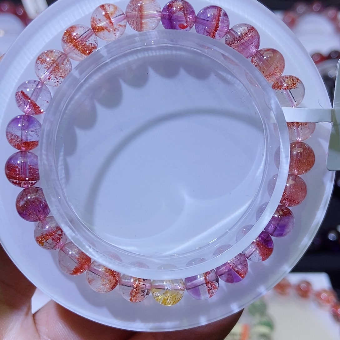 未镶嵌手链水晶糖果超七