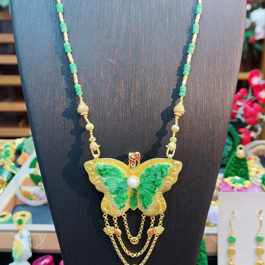 颈饰合金翡翠48小时鉴赏期