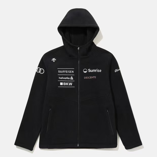 DESCENTE/迪桑特奥迪联名抓绒加厚外套 SQ423SKTO1