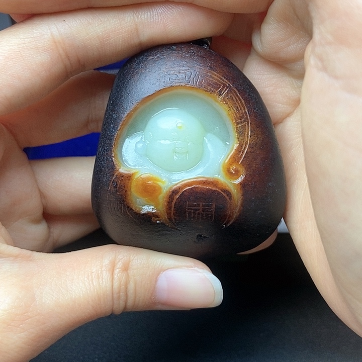 和田玉挂件未镶嵌N