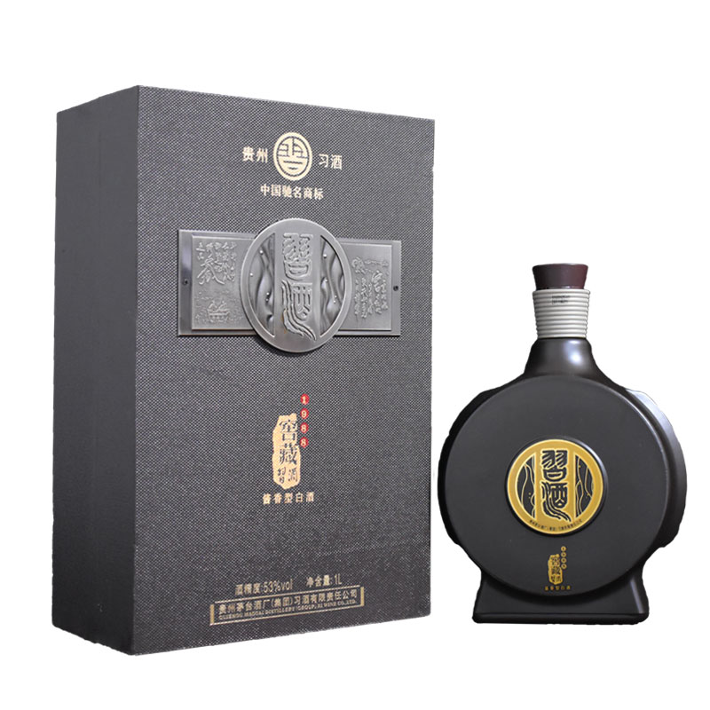 习酒（陈年老酒）习酒窖藏1988公斤装53度酱香白酒1L装53度1000ml