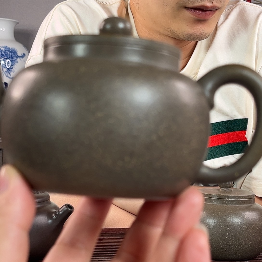 茶壶紫砂老*莲子壶