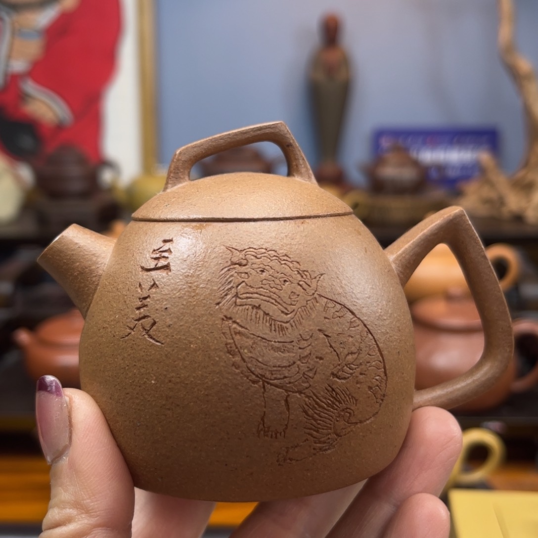 紫砂茶壶紫砂茶具半手工制作