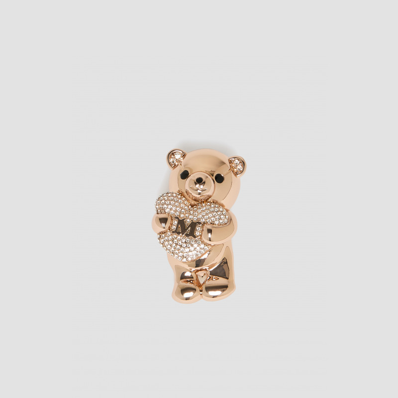 MaxMara 2026早春新品女装泰迪熊金属胸针4751016106