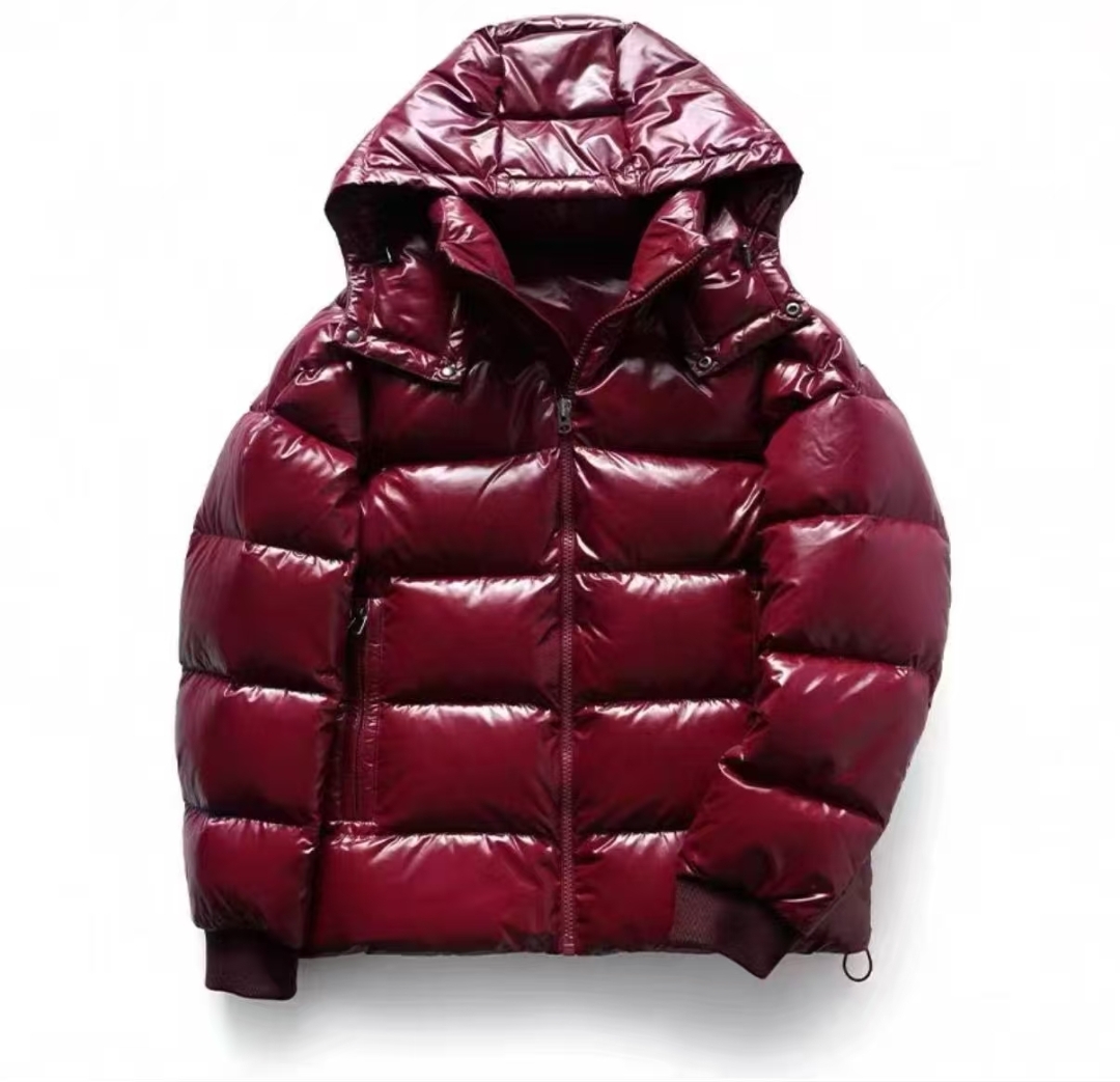 2025全新配色极寒系列亮面情侣羽绒服