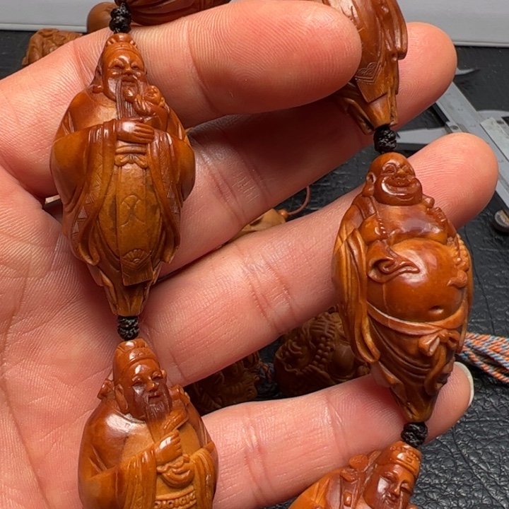 手串/手链橄榄核五福临门