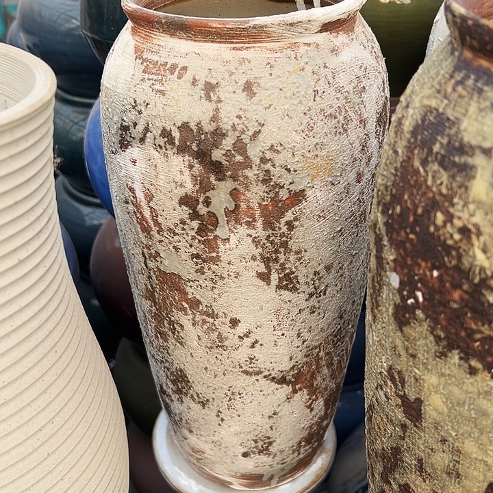 景德镇精品花盆栽适合口12高30