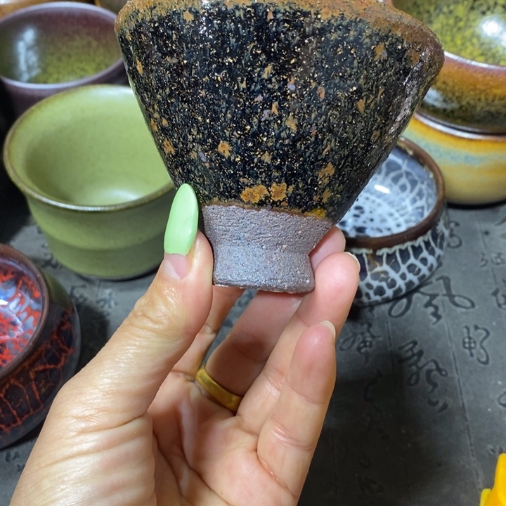 茶盏建阳建盏全品斗笠