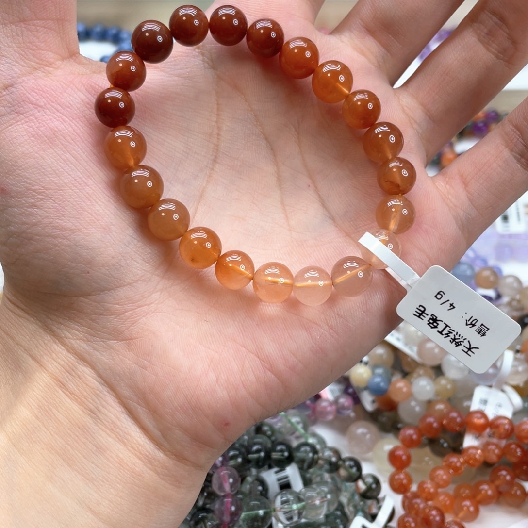 水晶手串未镶嵌红兔毛9