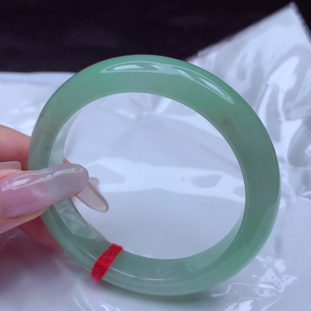 翡翠未镶嵌手镯手镯56