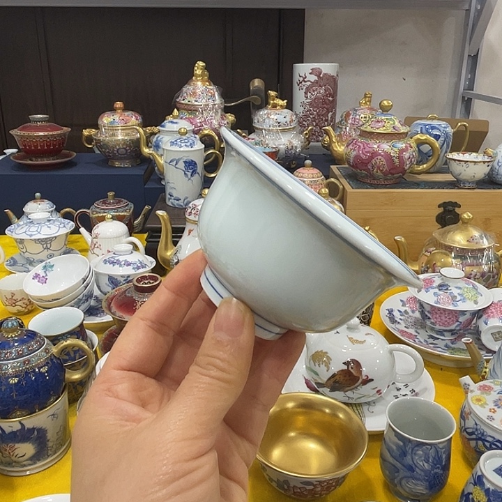 景德镇陶瓷精品主人杯