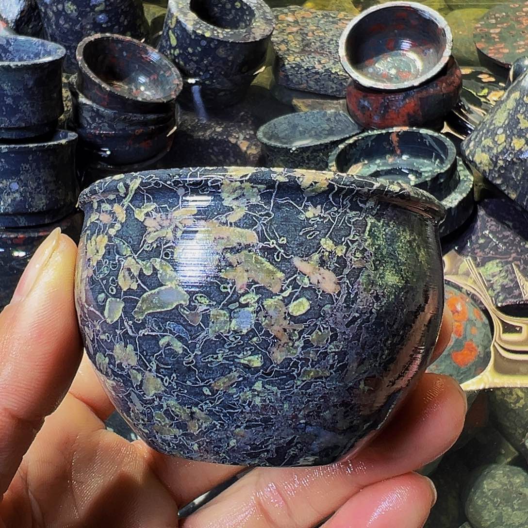 梅花玉鱼缸石茶周边不退不换