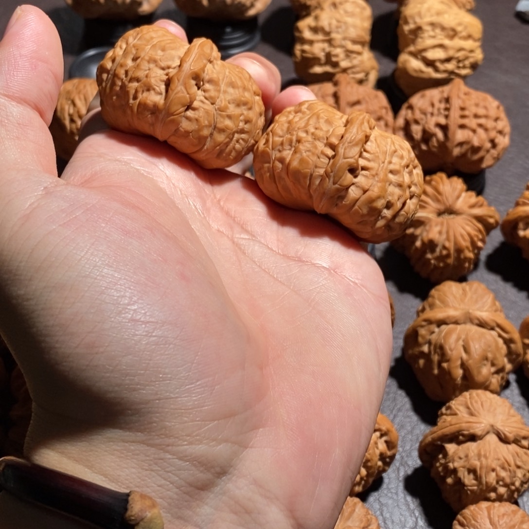 把件文玩核桃42全品南瓜饼