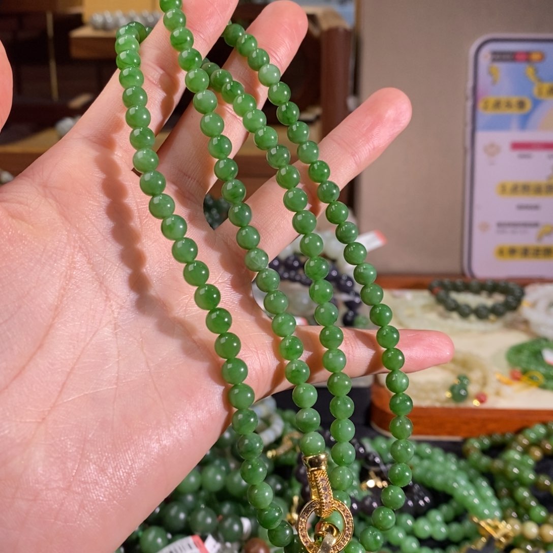 和田玉手链未镶嵌