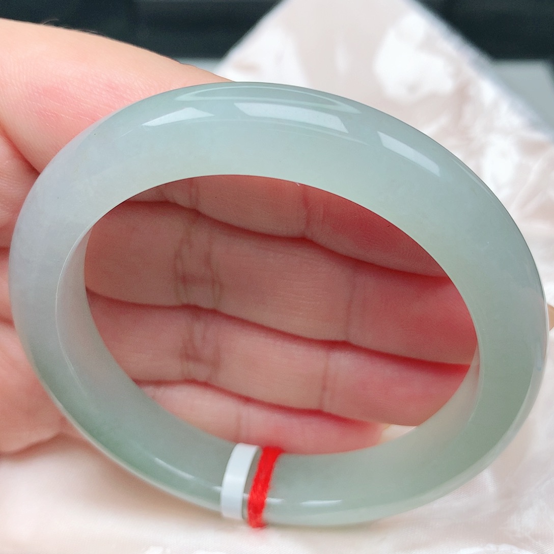 未镶嵌手镯翡翠6冰晴冰透 