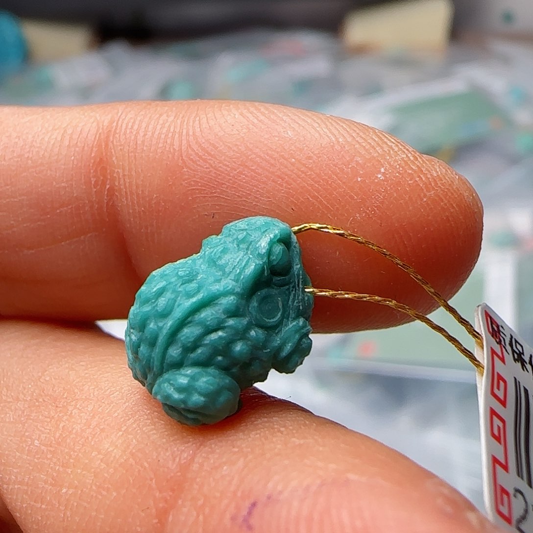 绿松石珠宝半成品未镶嵌