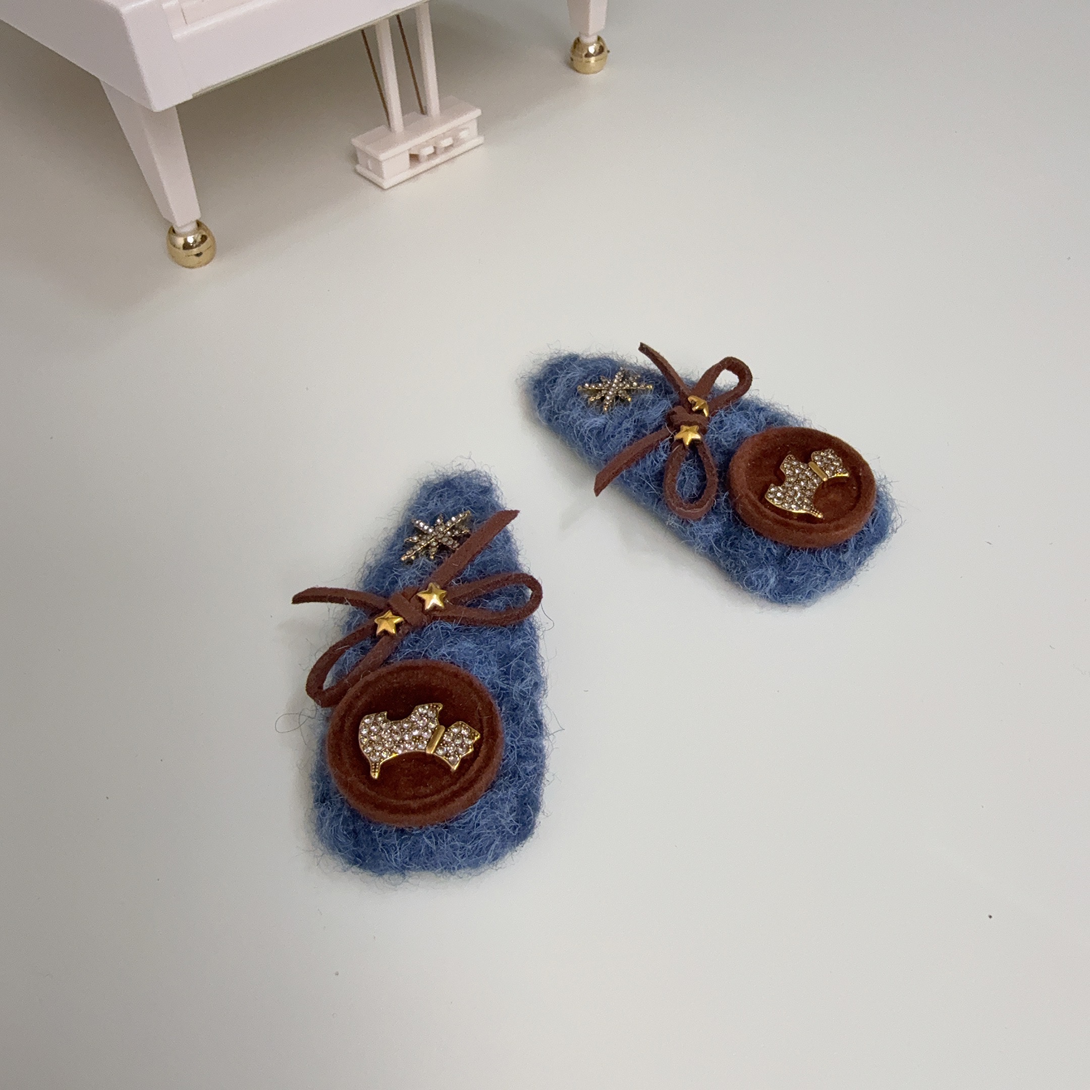 苏苏家韩国饰品店主风百搭发饰发夹 发圈大肠圈拜拜夹对夹Y090