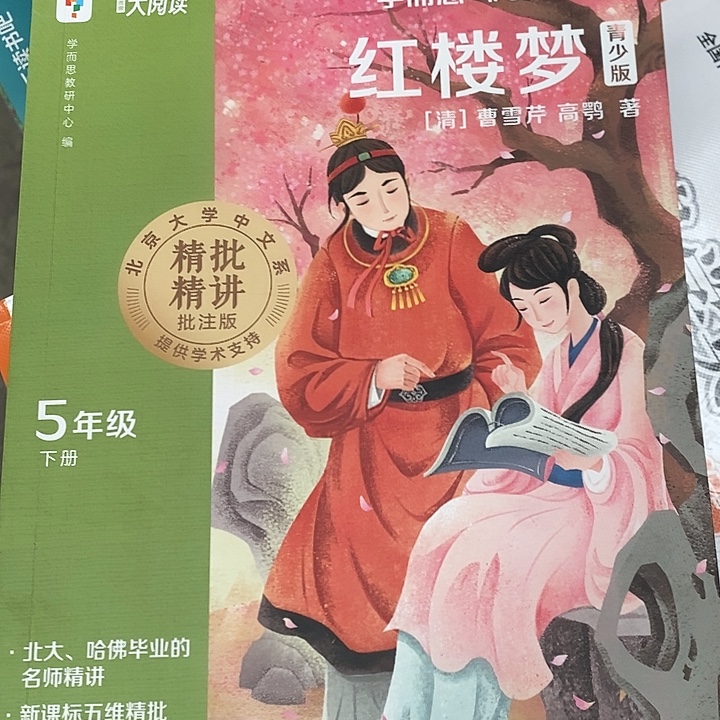 A***夏五年级下册快乐读书吧。瑕疵书。