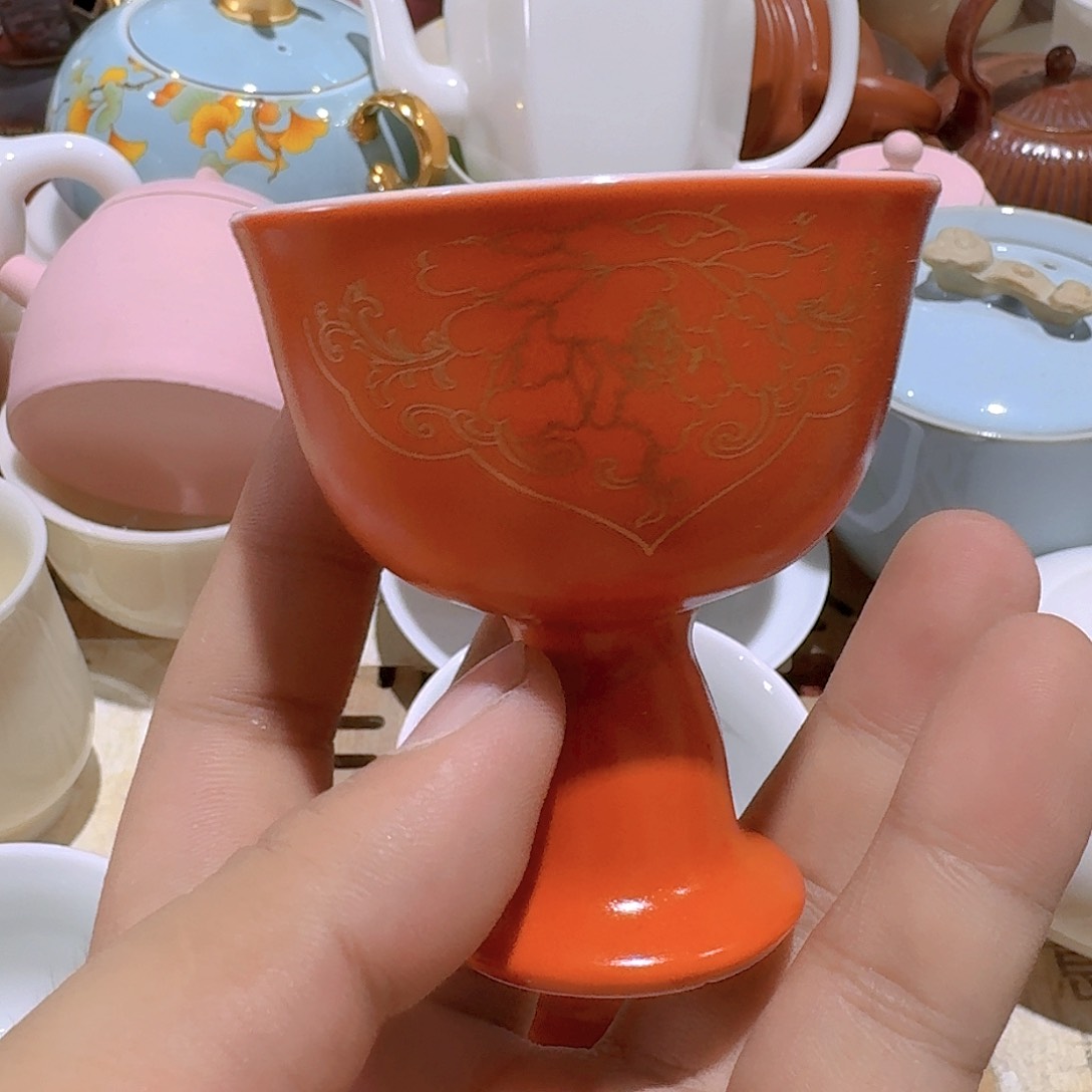 瑕疵茶具。介意勿拍