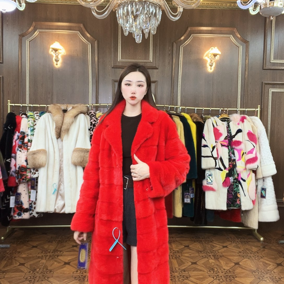 貂皮大衣时尚潮流