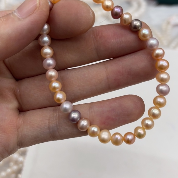 未镶嵌颈饰淡水珍珠00853