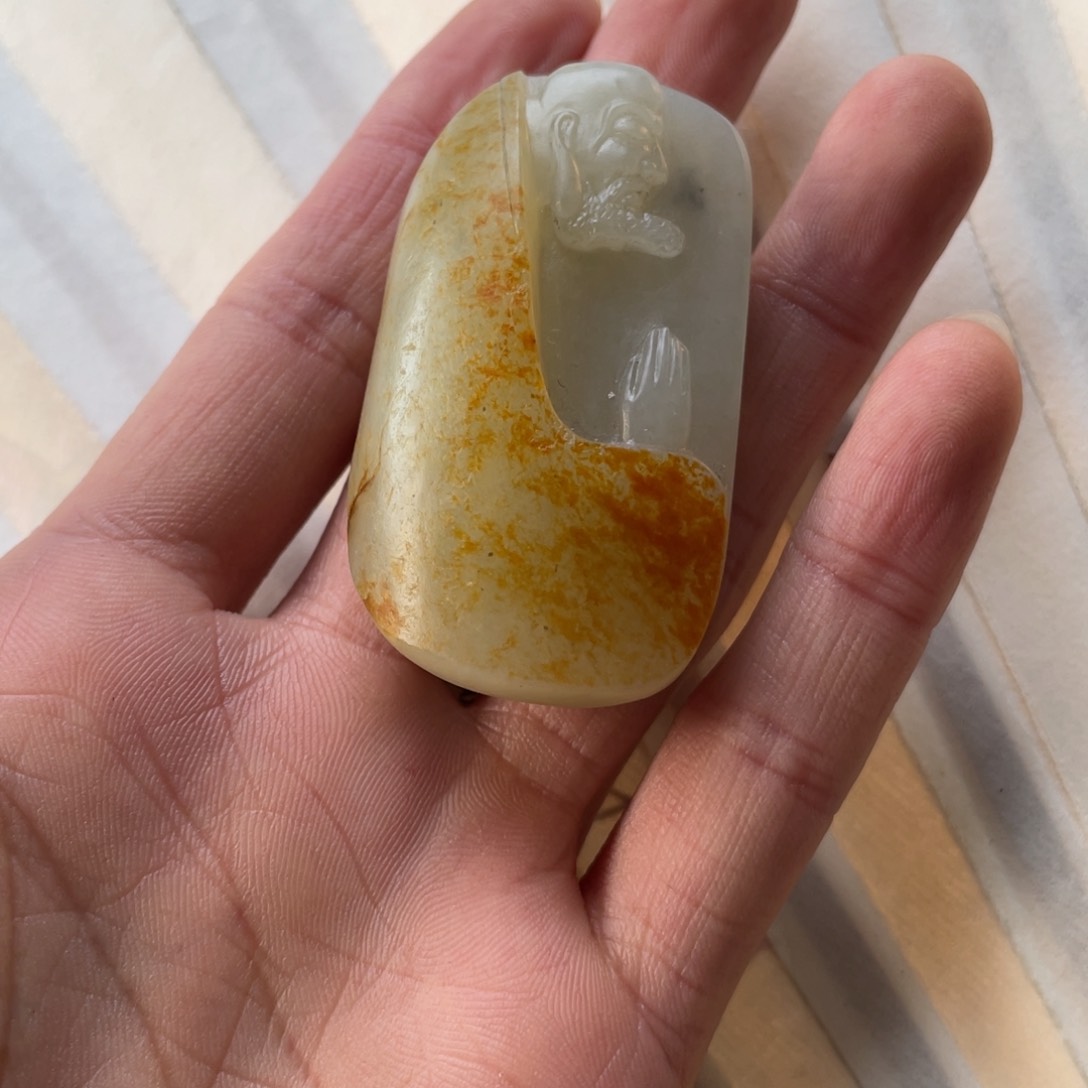 和田玉吊坠(不含链)未镶嵌