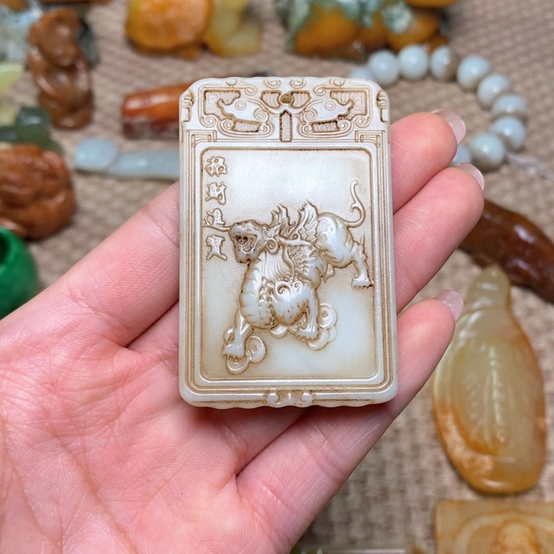 白玉菩提吊坠白玉菩提白玉菩提摆件