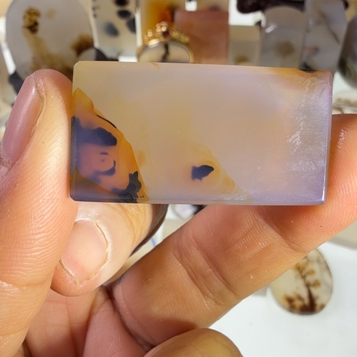 玛瑙/玉髓未镶嵌珠宝半成品