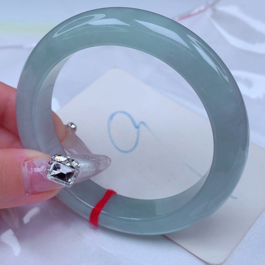 翡翠手镯未镶嵌天然缅甸翡翠A货手镯