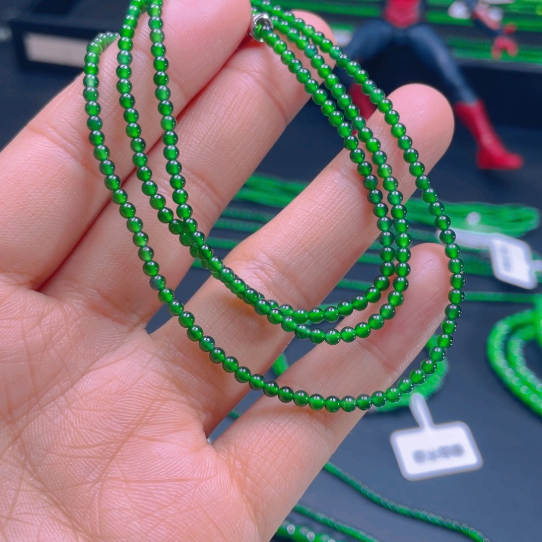 翡翠项链未镶嵌，1