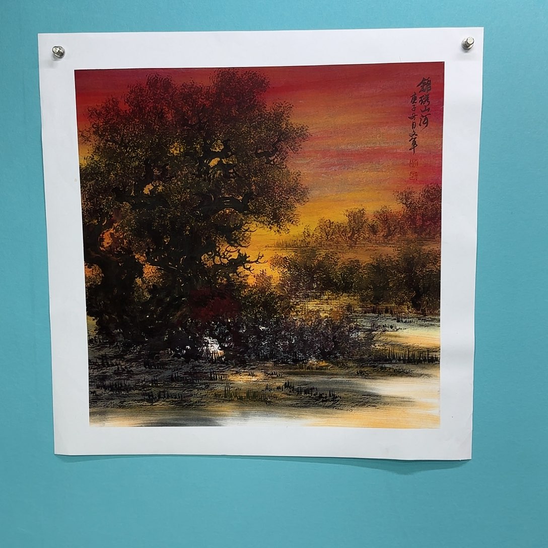 国画国画艺术纯手绘作品
