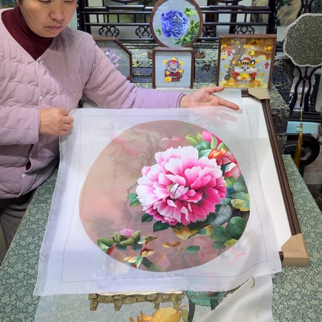 刺绣手工苏绣工艺