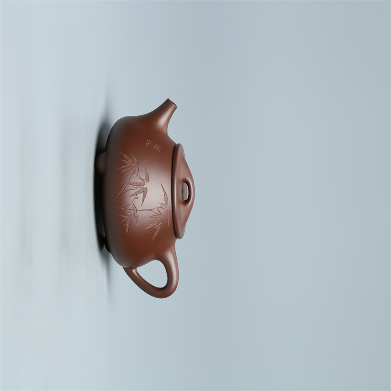 THXZS2008[学茶严选]满瓢-任伟300cc茶壶 紫砂