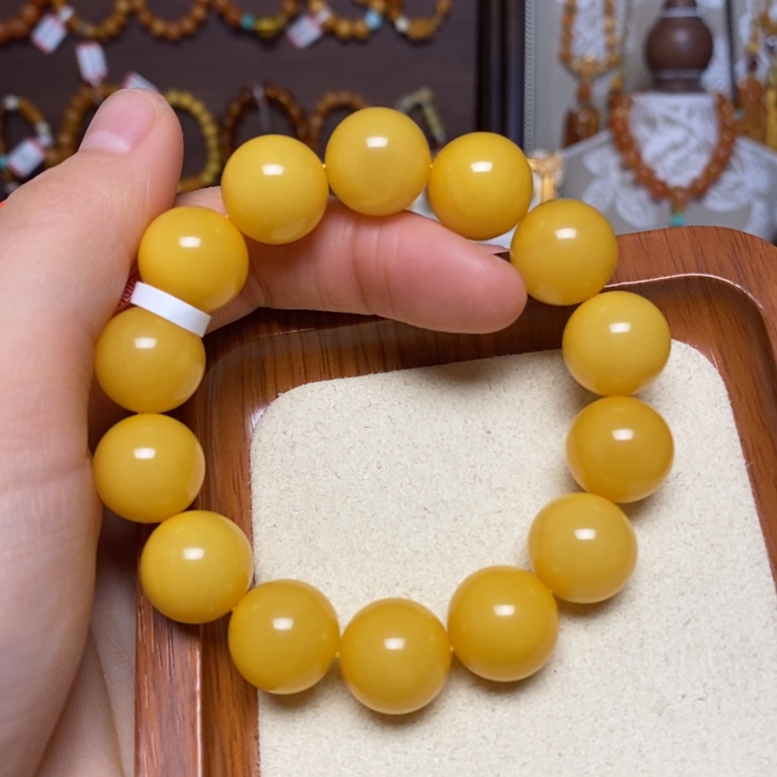 【闪购商品】手链蜜蜡未镶嵌手串