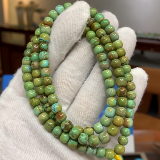 绿松石长链未镶嵌