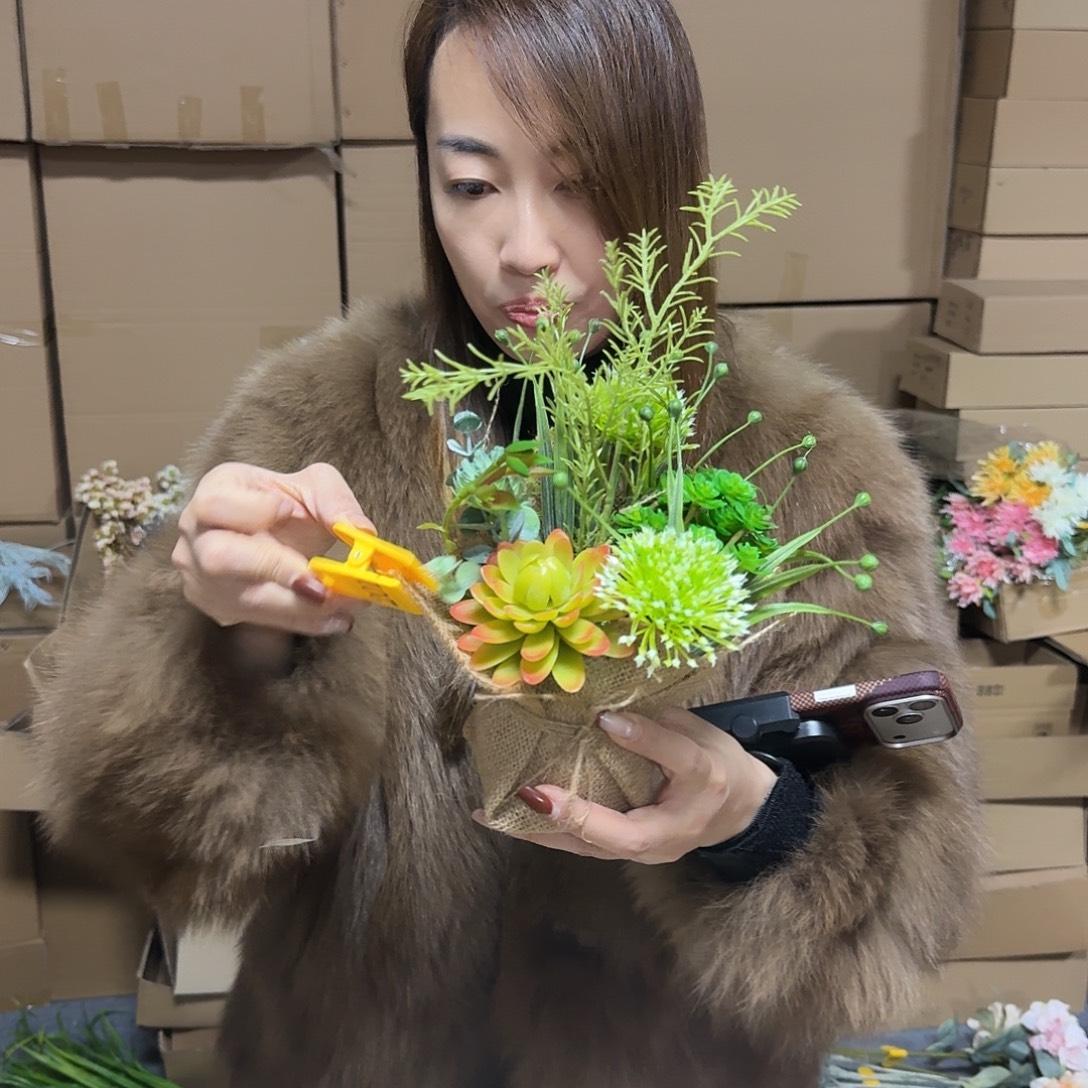 201号「闪购」仿真花，公主请下单