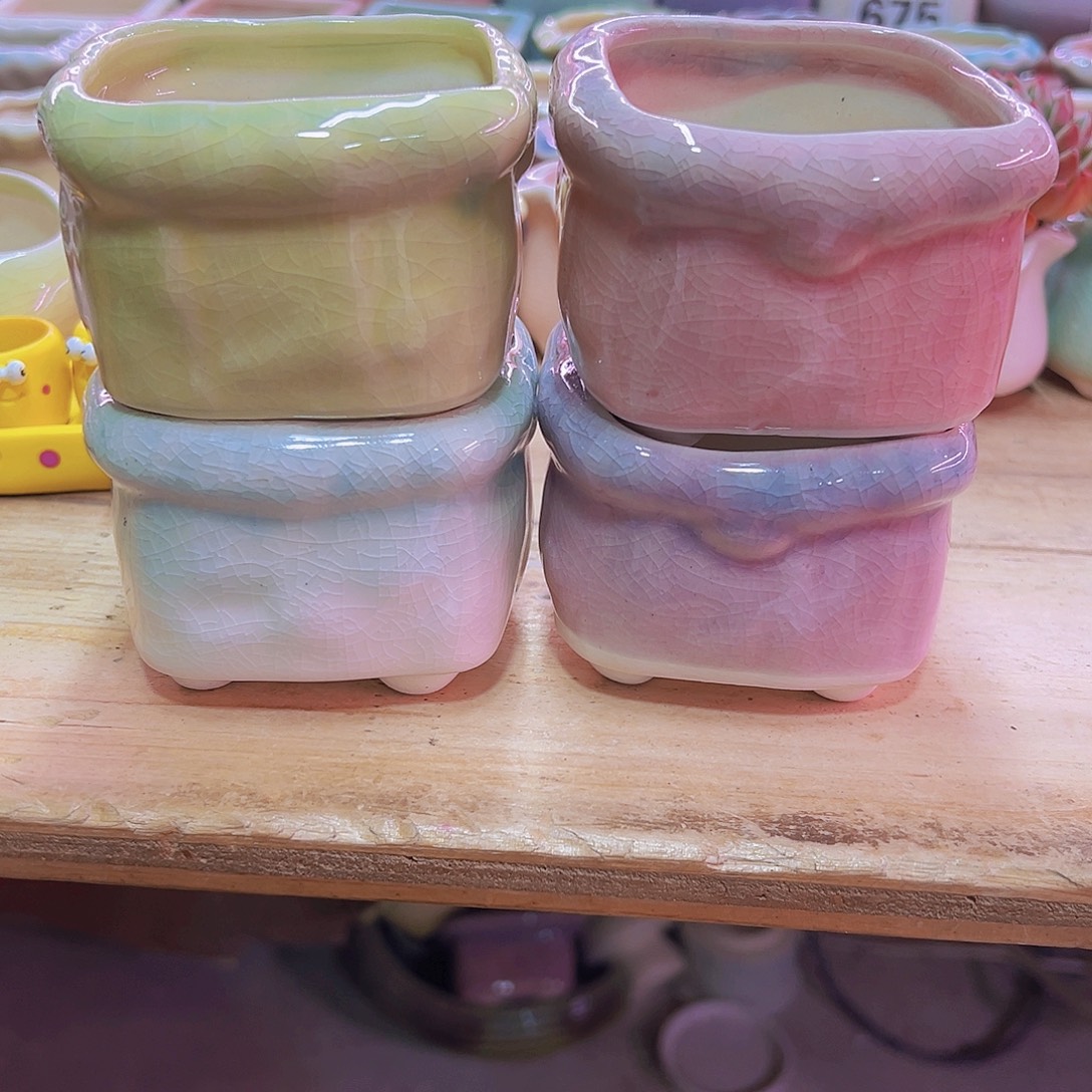 陶瓷花盆当场凑满12包邮