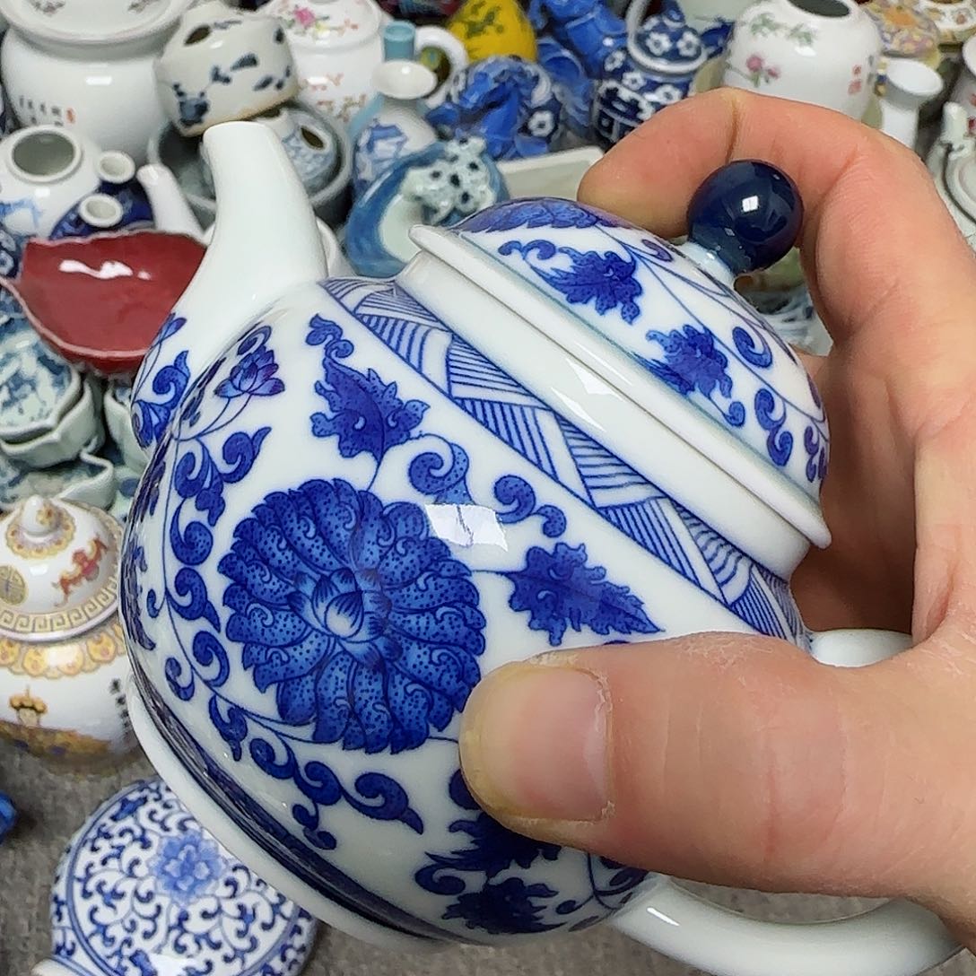 摆件瓷器的工艺技术水平