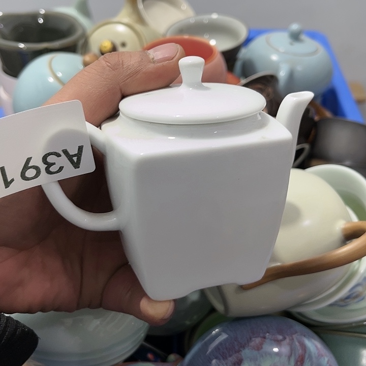茶具默认微瑕瓷器、茶具、壶、摆件，介意勿拍 