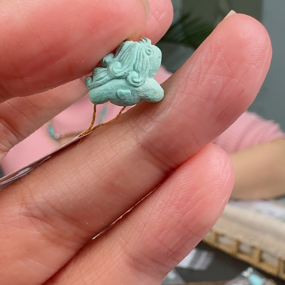 绿松石珠宝奇石未镶嵌