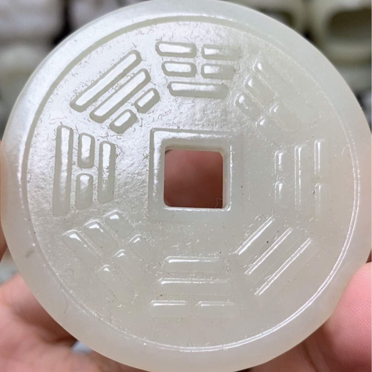 【闪购商品】未镶嵌和田玉挂件心