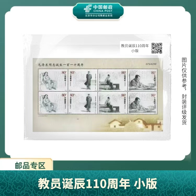 中国邮政-诞生110周年 小版邮票S