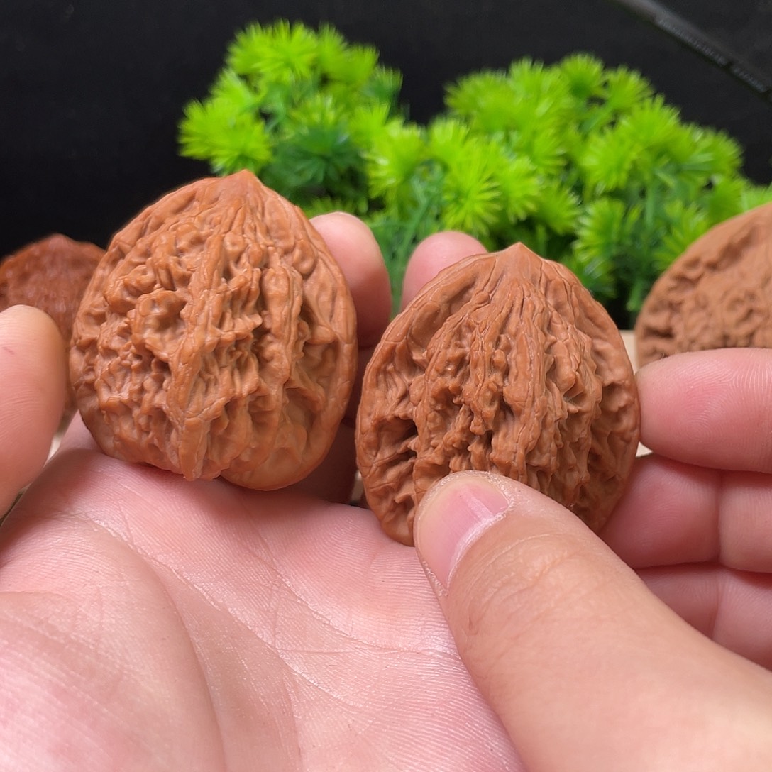 文玩核桃吊坠文玩核桃虎头 44 尺寸