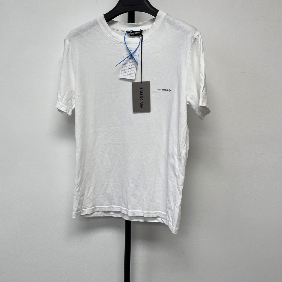 99新 Balenciaga/巴黎世家 标语logo短袖99新 Xs码 01699