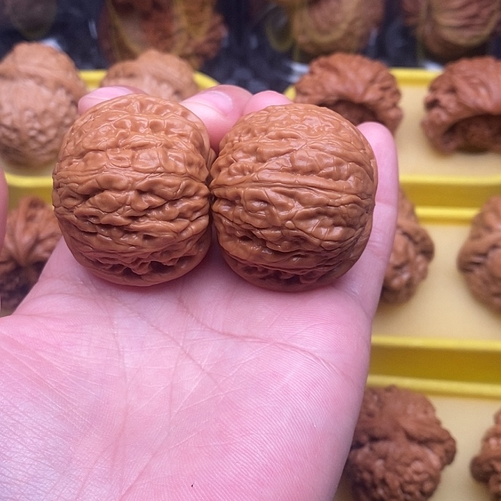 把件桃核乾隆磨40